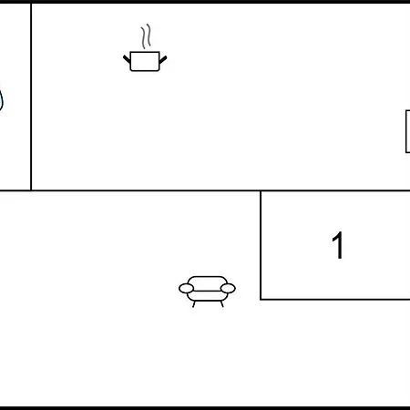 Lejlighed 1 Bedroom Stunning In